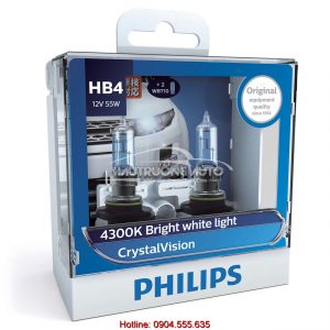 Bóng đèn pha HB4 Philips Crystal Vision