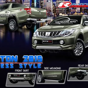 Body kit xe bán tải Mitsubishi Triton – giá xe body kit xe Mitsubishi Triton