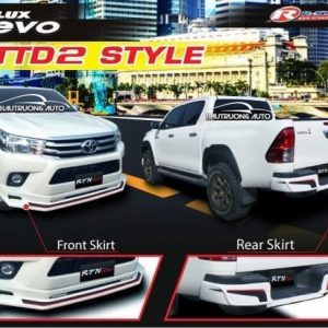 Body kit cho xe bán tải Toyota Hilux – giá body kit xe Toyota Hilux