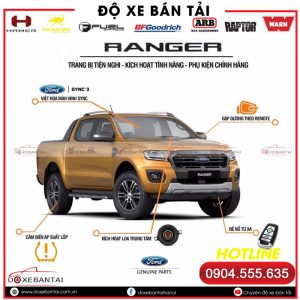 Những options mới trên Ford Ranger Wildtrak