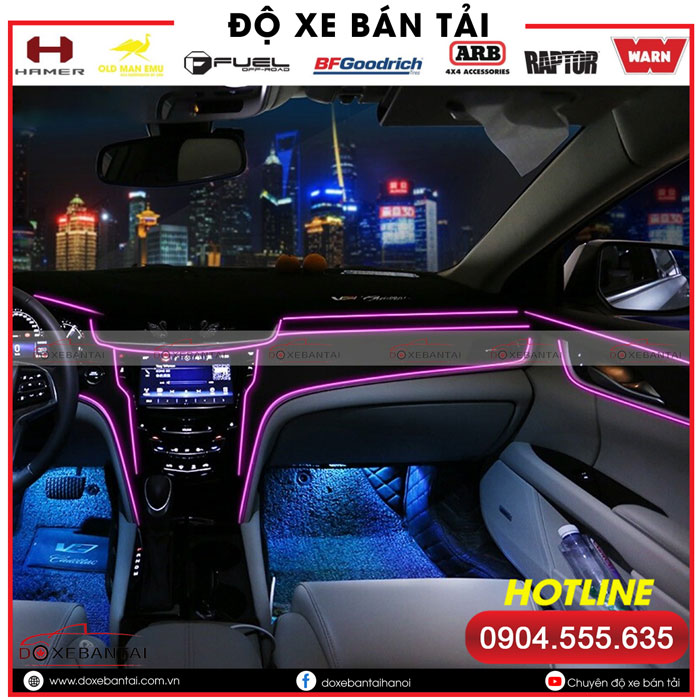Độ đèn nội thất ô tô uy tín tại Hà Nội