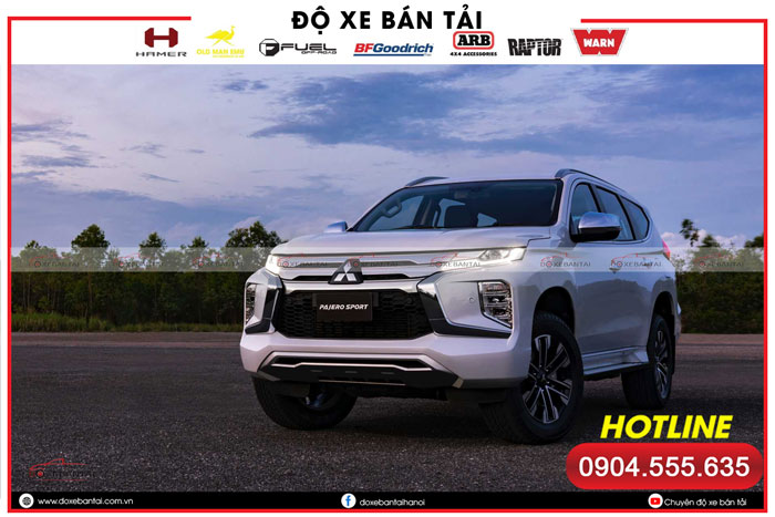 Độ đèn xe Mitsubishi Pajero Sport – nâng cấp ánh sáng