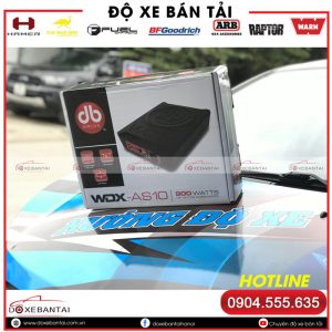 Loa sub điện DBdrive WDX-AS10 chính hãng âm thanh vượt trội